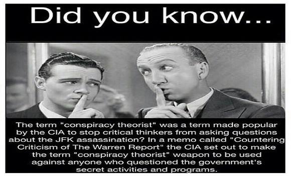 Meme – Did You Know “Conspiracy Theory Term”