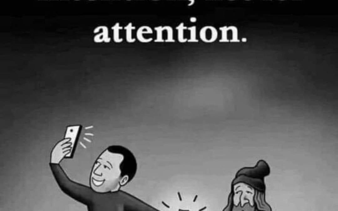 Meme/Image – “Do Good With Intention, Not For Attention”