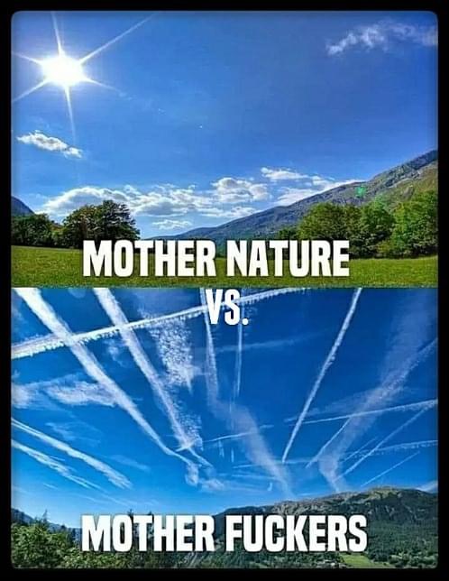 Meme/Image “ Mother Nature vs Mother Fuckers”