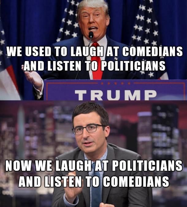 Meme – “Politics vs Comics”