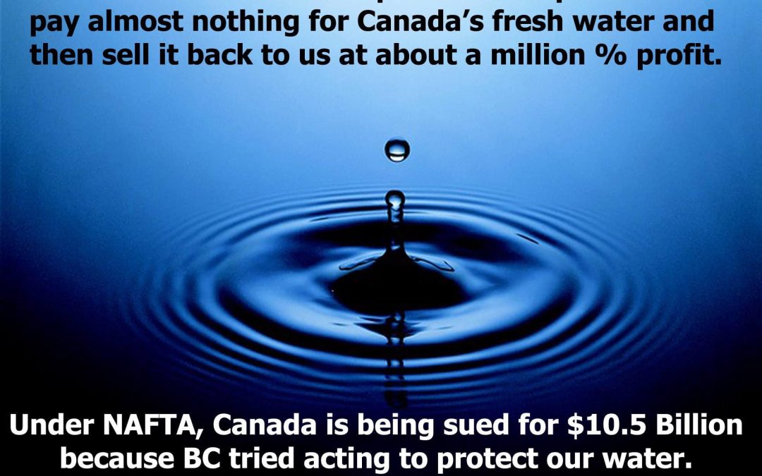 Article – “Canada Most Sued Nation Under NAFTA”