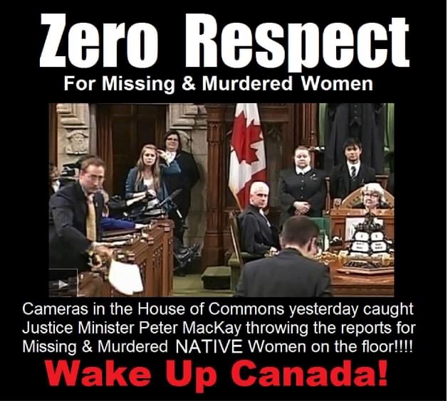 Meme/Image “Zero Respect For Missing Women”