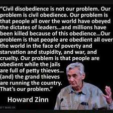 Article – “Howard Zinn On Civil Disobedience”