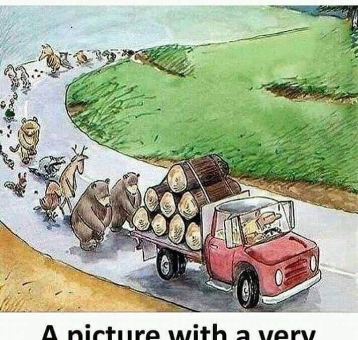 Meme/Image “The Funeral of Trees”