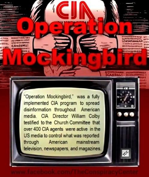 Meme/Image “CIA Operation Mockingbird”