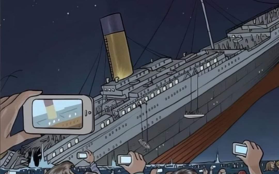 Meme/Image – “If The Titanic Sank Today”