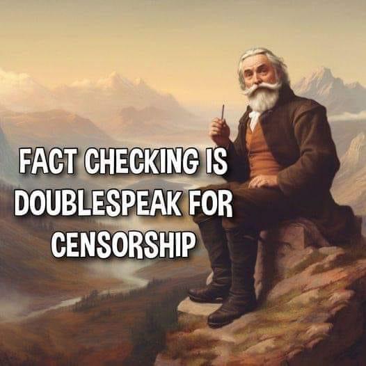 Meme/Image “The Fact Checking Fraud”