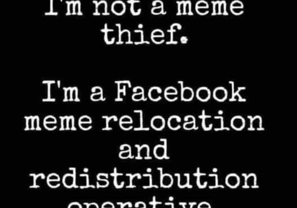Meme – “Face Book”