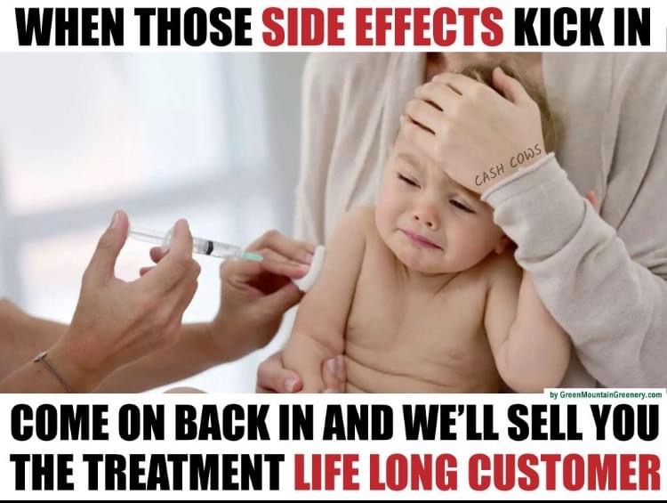 Meme – “Vaccine Side Affects”