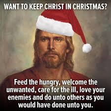 Meme/Image – “Keeping Christ In Christmas”