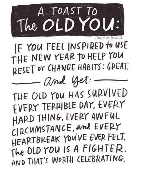 Meme/Image – “A Toast To The Old You”